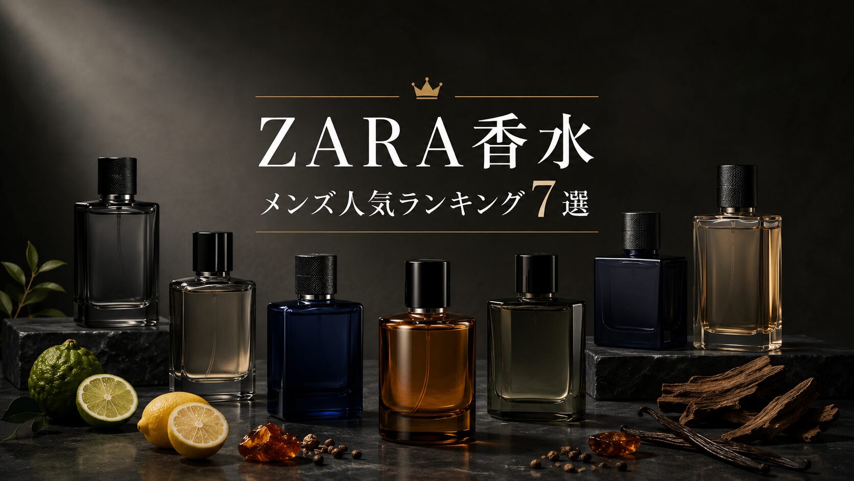 ZARA香水メンズ人気ランキング7選｜2026年版