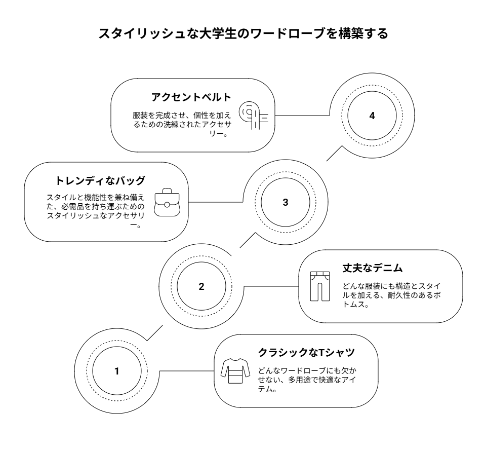 大学生が着るならどんなアイテムがおすすめ?