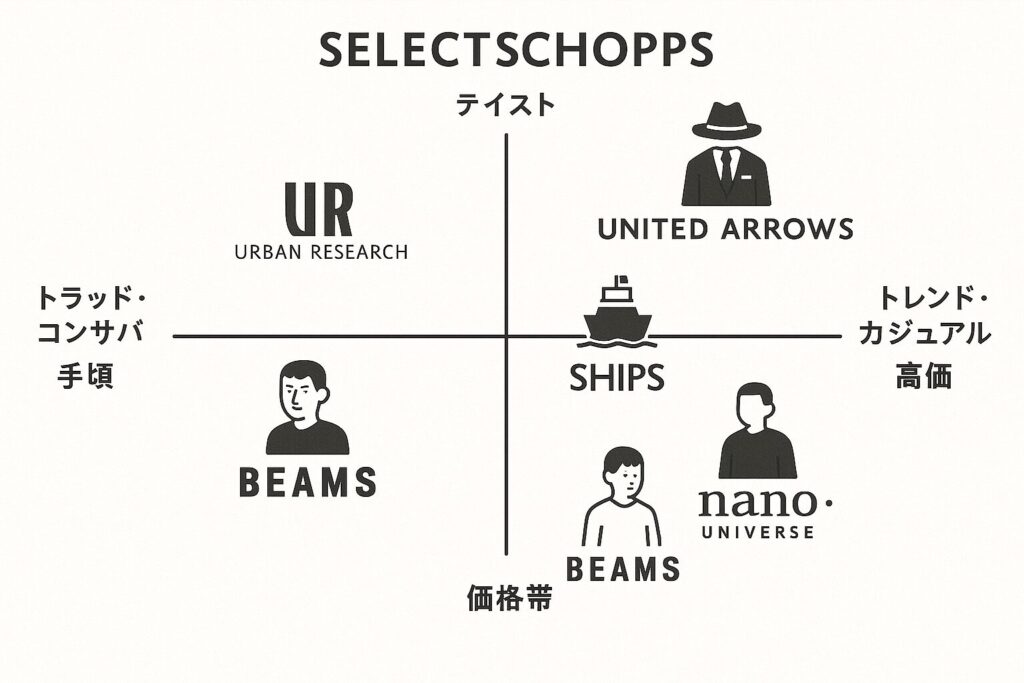 他ブランド比較