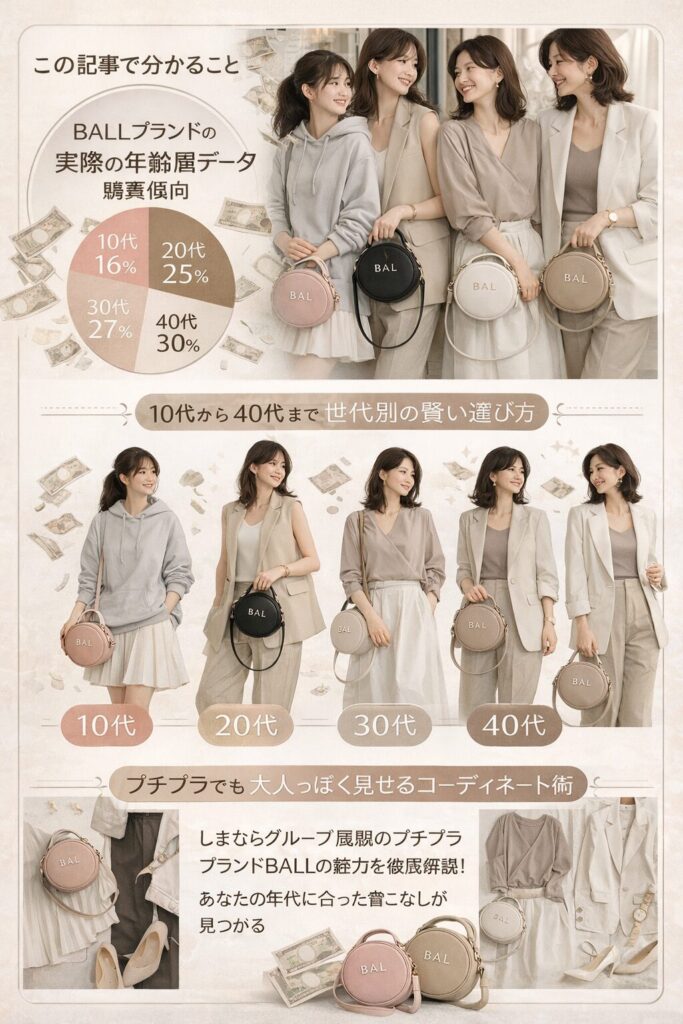 BALLブランドのファッションガイド