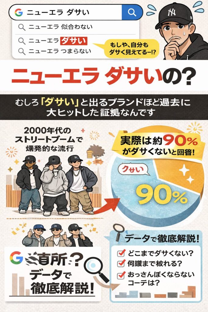 ニューエラの評判を徹底調査した結果をデータで見える化