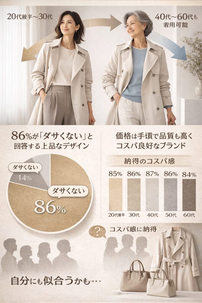 マッキントッシュフィロソフィーの年齢層や評判、品質