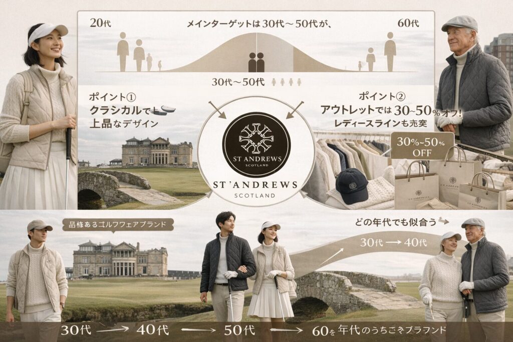 実際にどの年齢層に支持されているのか、他のブランドとの違いは何か