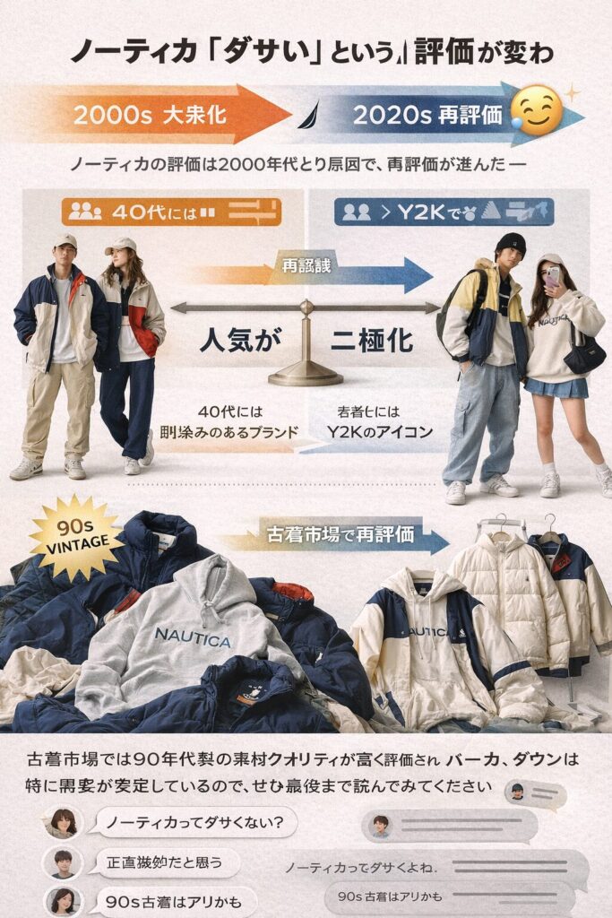 ノーティカのファッション再評価