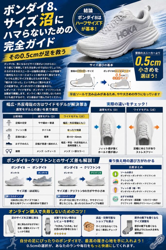 ボンダイ8サイズ選び完全ガイド