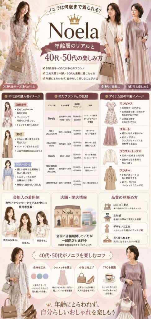 ノエラのファッションガイド